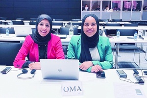 Oman represented by women for first time at International Fencing Congress