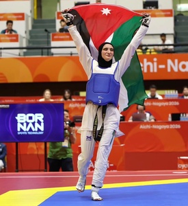Jordan’s Fadia Khirfan strikes Asian Games taekwondo gold