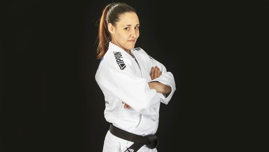 Syrian refugee Sanda Aldass is now living in the Netherlands and hopes to be selected for the Olympic Refugee Team at Tokyo 2020. © IJF