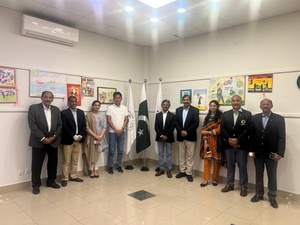 Pakistan Olympic Association picks winners of 19th Hangzhou Asian Games art competition