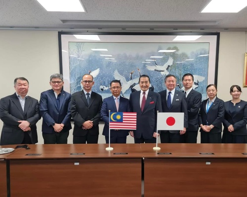 Malaysia NOC President seeks partnership with Japan’s Nittaidai