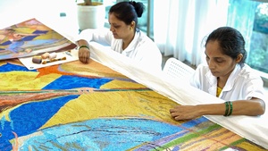 JSW Foundation donates Neeraj Chopra tapestry to Olympic Museum