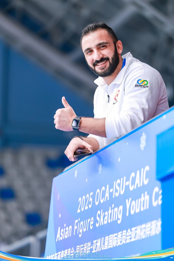 OCA Director Wissam Trkmani hopes friendships will be forged on ice