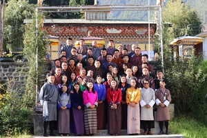 Bhutan NOC President Prince Jigyel celebrates completion of Project Dechenchholing