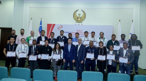 Sweet homecoming for FINA referee instructor as officials lap it up at OCA Development Programme