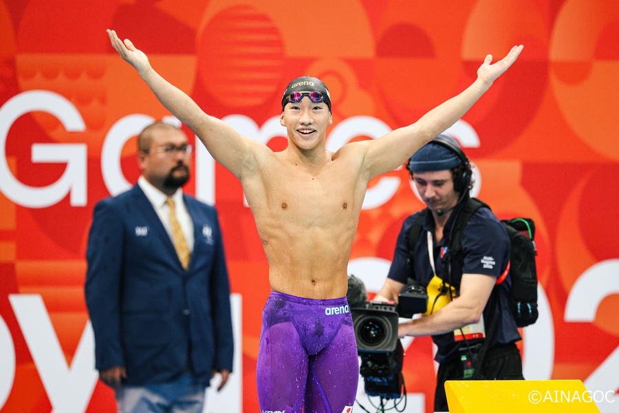 Imperious Ohashi breaks world record to win Asian Games gold