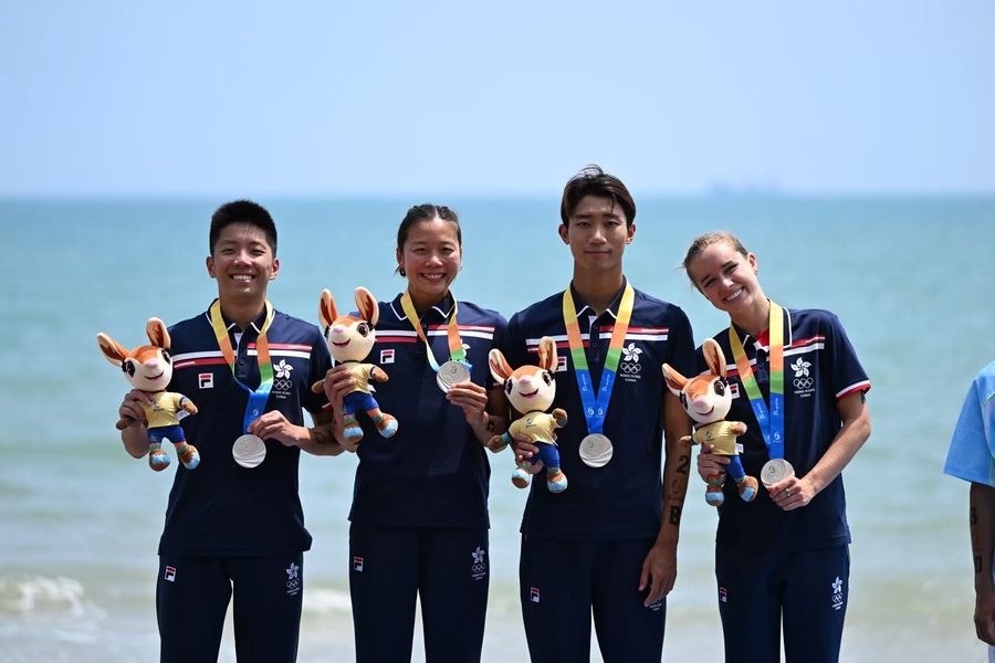 Hong Kong, China claims first medal of Sanya 2026