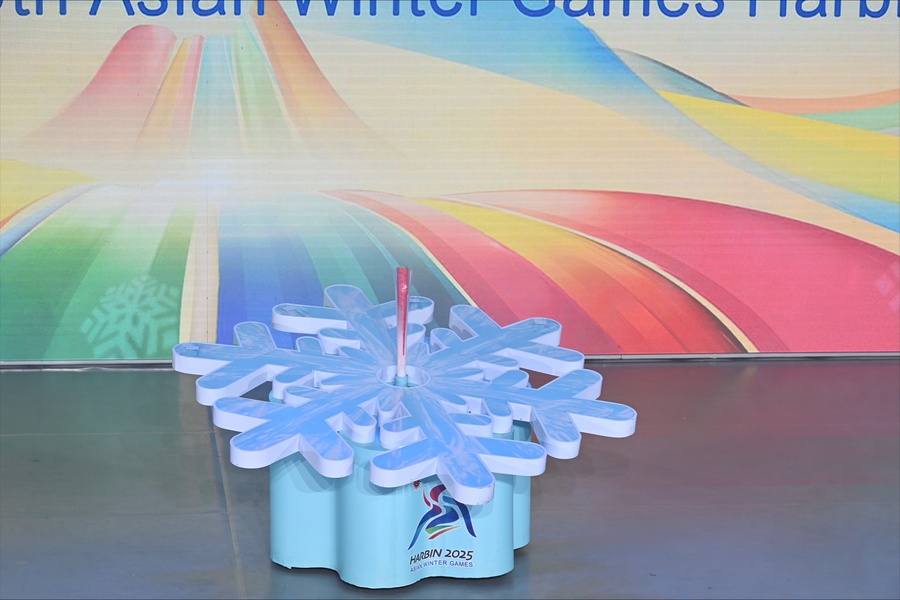 Harbin 2025 AWG medals, torch and anthem unveiled at 100-day countdown ceremony