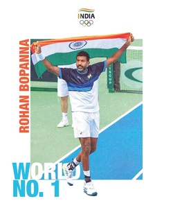 IOA congratulates tennis star Rohan Bopanna for becoming men’s doubles world No. 1