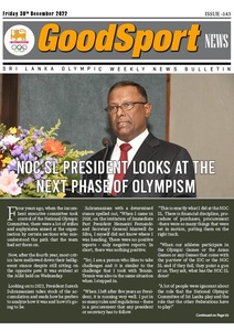 Sri Lanka NOC President outlines long-term plan for medal glory