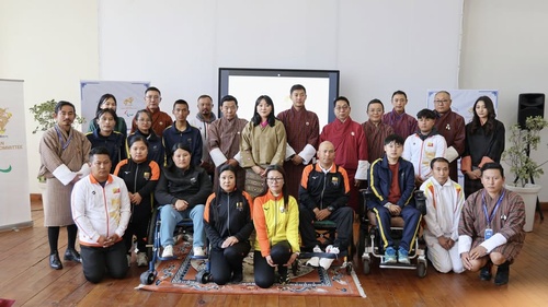 HRH Princess Eeuphelma witnesses agreement to develop sports for impaired athletes in Bhutan
