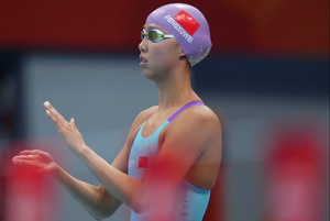 Peng breaks Asian record to win gold as Haughey completes double