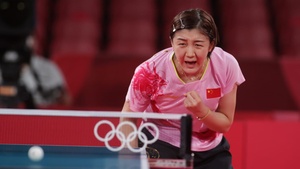 Chen Meng crowned women’s singles table tennis champion in an all-China affair