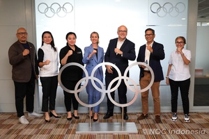 Indonesia NOC collaborates with French Embassy to promote Paris Olympics