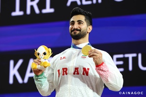 Alipour sets sights on Olympic gold after Asian Games victory