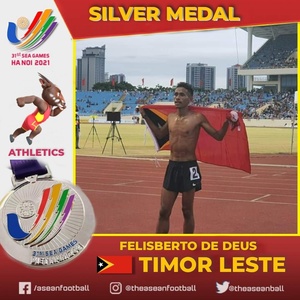 Timor Leste opens SEA Games medal account with athletics silver