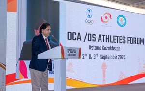 OCA Deputy Director General unveils increase in funding for athletes committees