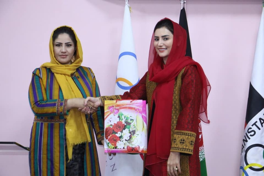 © Afghanistan National Olympic Committee @OlympicOfficial.af/Robina Jalali @jalalirobina