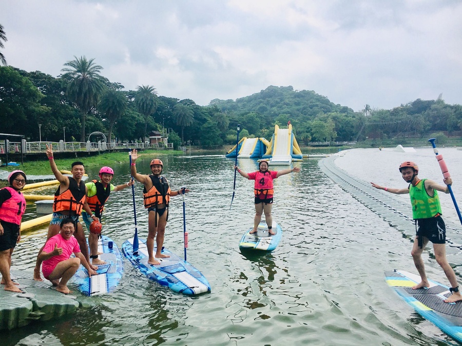 Water Skiing activity in Lotus Pond.