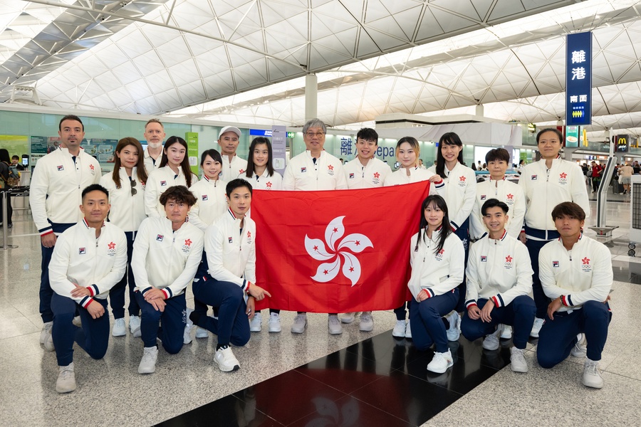 Hong Kong, China delegation sets off for World Games
