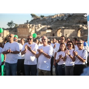 Jordan NOC celebrates Olympic Day in ancient city of Jerash