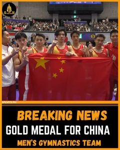 China maintains iron grip on men’s team gold in gymnastics