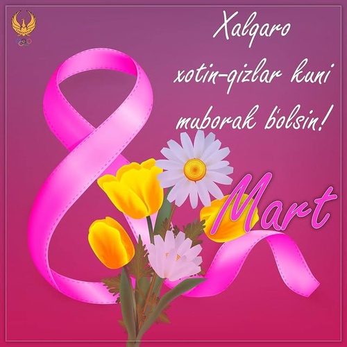 Uzbekistan NOC greets female athletes, coaches and administrators on International Women’s Day