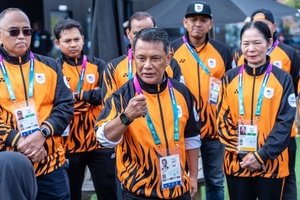 OCM President gives rallying speech to athletes ahead of Glasgow CWG