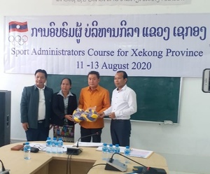 Laos NOC conducts sports administrators’ course