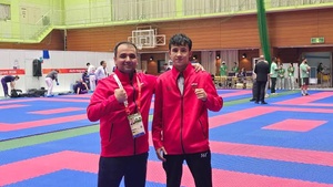 Muminov ends 24-year wait for Tajikistan with Asian Games karate bronze