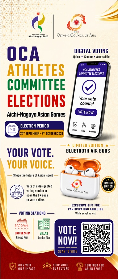OCA highlights Athletes Committee elections at CdM meeting