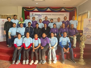 Top NOC officials praise Nepal Olympians Association for conducting skills development programme