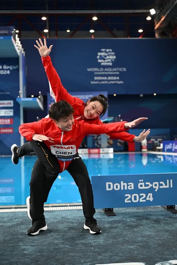 China won nine gold medals in diving and seven in artistic swimming in the first week of the World Aquatics Championships – Doha 2024 (Photo: Tsutomu KISHIMOTO/World Aquatics)