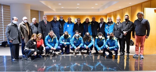 Lebanon’s team for Beijing 2022 given official send-off at Beirut Airport