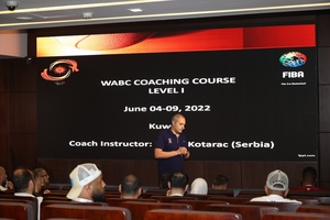 FIBA basketball coaching instructor Milan Kotarac right at home in OCA development programme