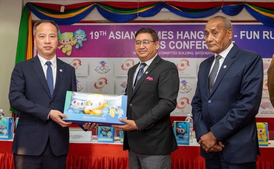 Nepal warms up for next stage of Asian Games Fun Run