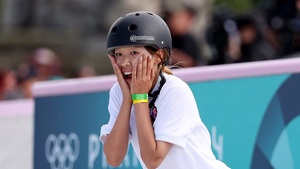 Japan’s Coco Yoshizawa, 14, becomes Olympic skateboarding champion