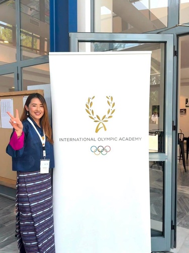 Bhutan NOC lauds Dechen Tshomo on IOA Master's degree