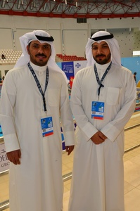 Brothers in arms join hands in volunteer brigade at 3rd Gulf Games
