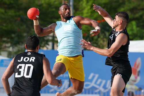 Oman defeats Jordan in men's beach handball