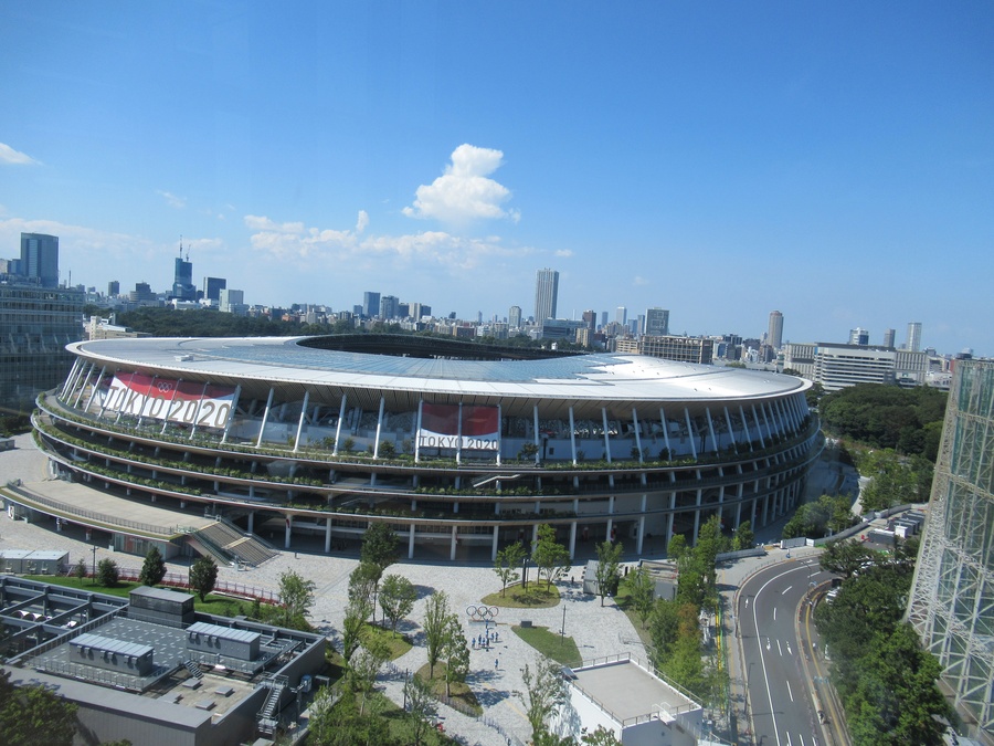 The new Olympic Stadium in Tokyo. © OCA