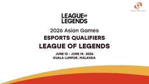 Draw conducted for 2026 Asian Games Esports League of Legends qualifier