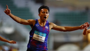 Thai Puripol Boonson fastest man in Southeast Asia