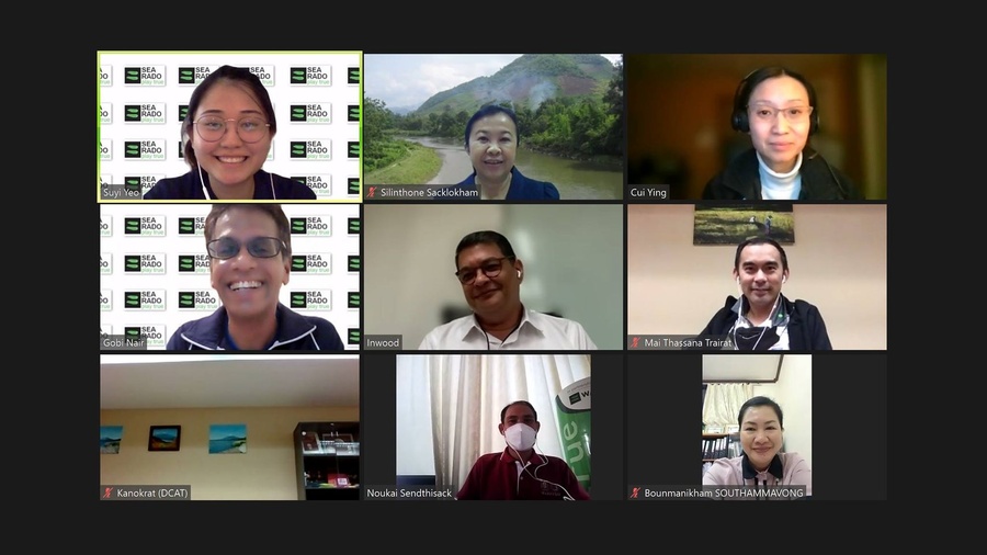 SEARADO conducts a virtual meeting with Lao NADO and DCAT. @SouthEastAsiaRADO