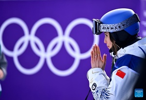 China’s Gu wins slopestyle silver in women’s freestyle skiing