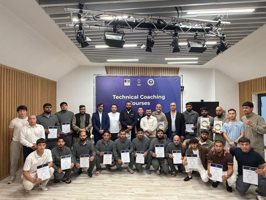 Afghanistan NOC funds wrestling and boxing technical coaching course