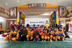 Bhutan’s first female boxer runs OCA-backed programme for young girls