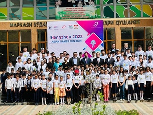 Tajikistan NOC’s children’s art competition kicks off ‘Asian Games for All’ celebrations