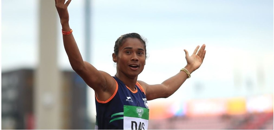 Hima Das is one of India’s most popular athletes. © Ben Hoskins/Getty Images for IAAF