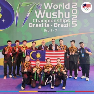 Malaysia NOC congratulates Wushu Federation for winning historic five golds at World Championships
